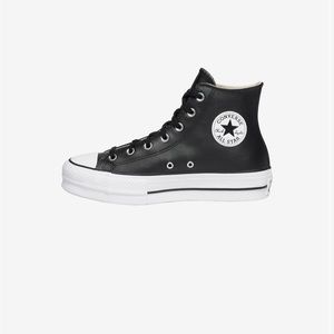 Converse All Star Platform Hi Leather